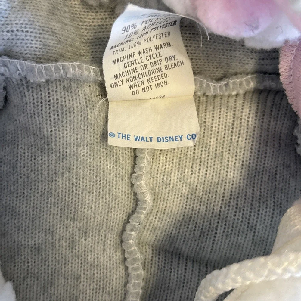 Vintage 60s 70s Sears Snow Suit‎ Infant Hoodie RARE Bunny Walt Disney Thumper